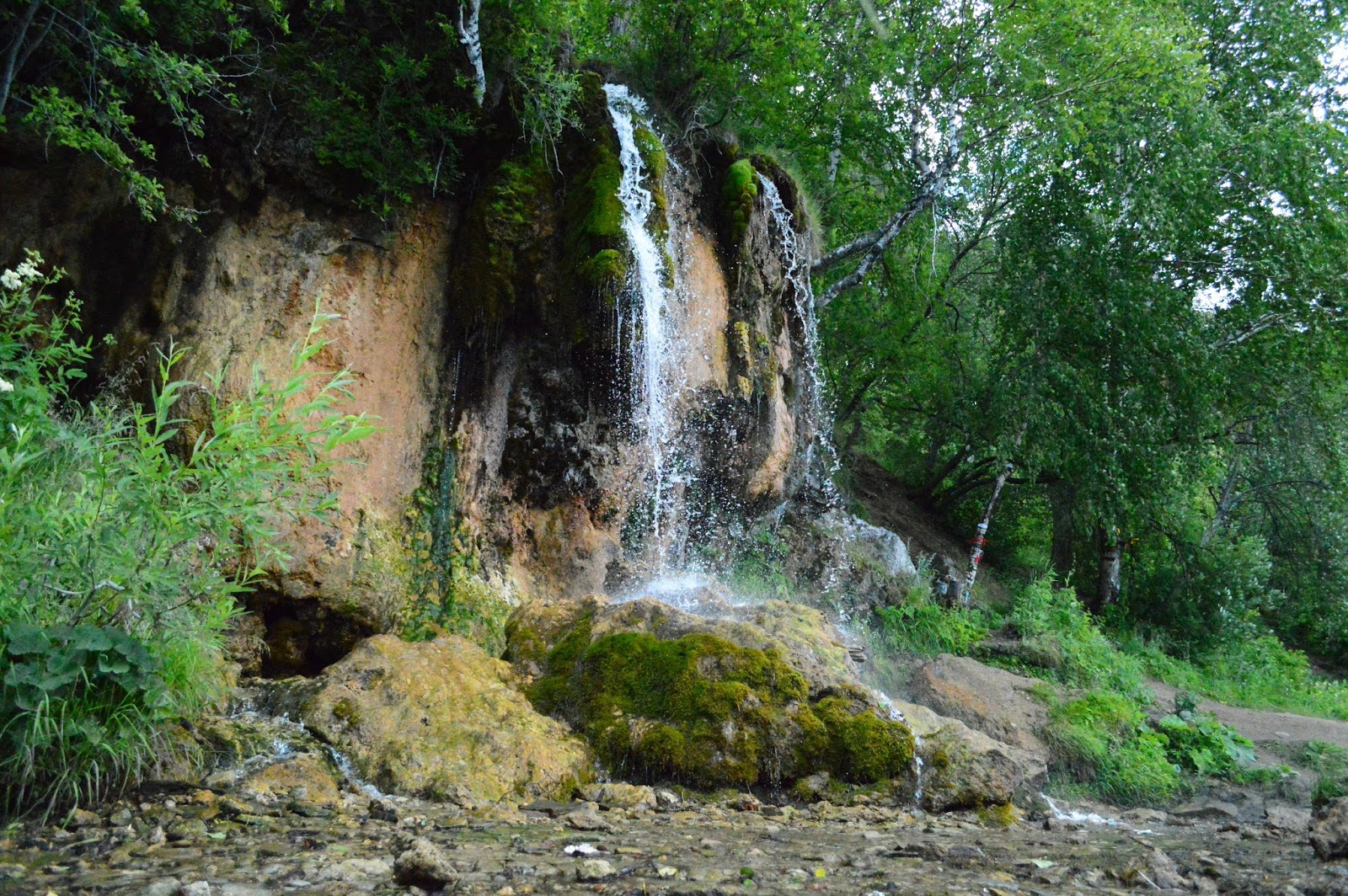Пермский край, водопад Плакун